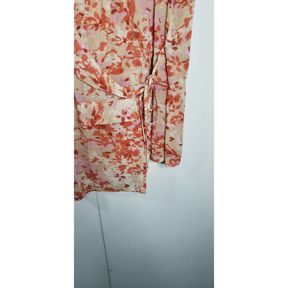 Plus Size Lane Bryant Wrap Sheer Shirt Size 18w/20w Pre-loved - Picture 3 of 6